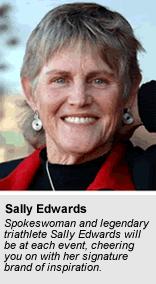 Sally Edwards - 2009 Trek Women Triathlon Series Spokeswoman